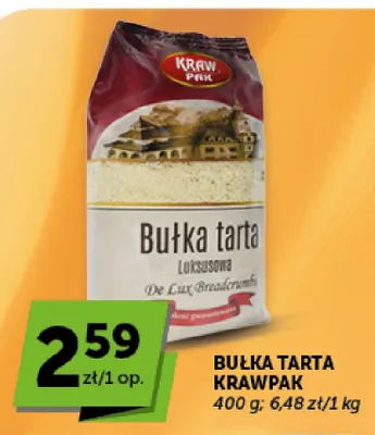 Bułka tarta Krawpak promocja w Euro Sklep