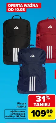 Plecak Adidas promocja w Carrefour