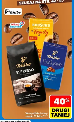 Kawa mielona Tchibo Exclusive Original promocja w Carrefour
