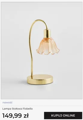 Lampa stołowa Flobello home&you promocja w home&you