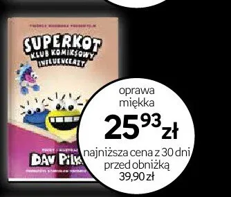 Książka Superkot Klub Komiksowy Influencerzy oprawa miękka promocja w Dzień Dziecka