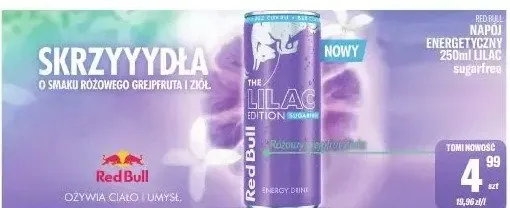 Napój energetyczny Red Bull Skrzydła promocja w Tomi Markt