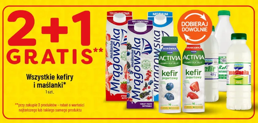 Kefir naturalny Krasnystaw promocja w POLOmarket
