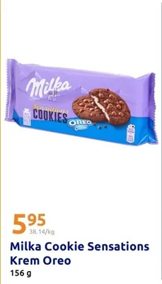 Ciastka Milka Cookie Sensations Krem Oreo 156 g promocja w Action