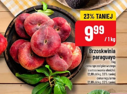 Brzoskwinia paraguayo promocja w POLOmarket