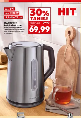 Czajnik elektryczny Silvercrest promocja w Kaufland