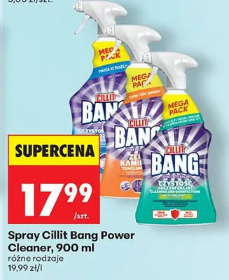 Spray Cillit Bang Power Cleaner promocja w Biedronka