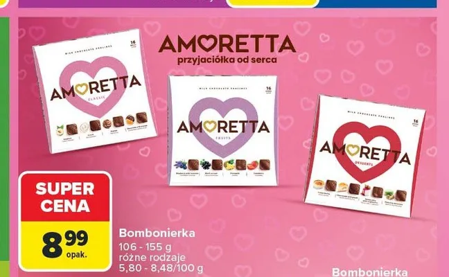 Bombonierka Amoretta Fruits Mieszko promocja w Carrefour