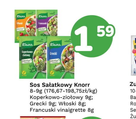Sos sałatkowy Włoski Knorr promocja w Limonka