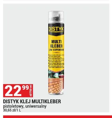 Klej uniwersalny pistoletowy Distyk Multikleber promocja w Merkury Market