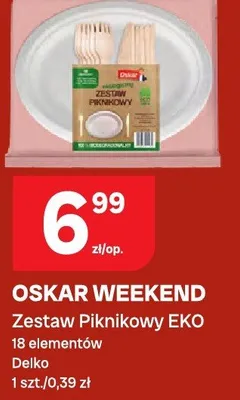 Zestaw Piknikowy EKO 18 elementów, Delko promocja w Chorten