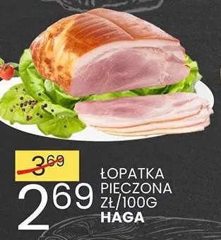 Łopatka pieczona promocja w Wafelek
