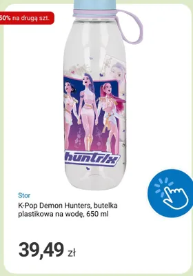 Butelka plastikowa na wodę Stor K-Pop Demon Hunters 650 ml promocja w Smyk