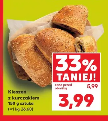Kieszeń z kurczakiem promocja w Kaufland