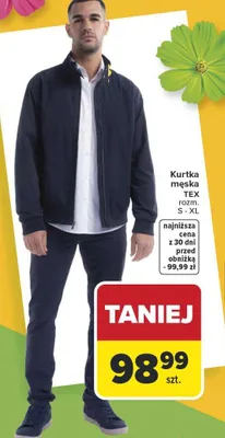 Kurtka męska promocja w Carrefour