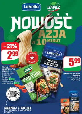 Pasta do smażenia promocja w Dino