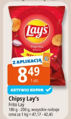 Chipsy Lay's Paprika promocja w Leclerc