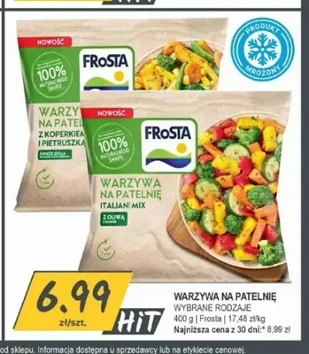 Warzywa na patelnię Italian Mix Frosta promocja w Słoneczko