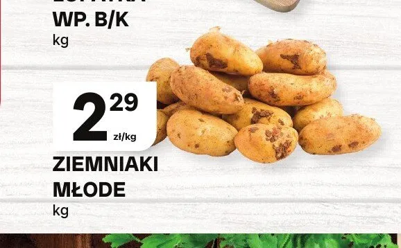Ziemniaki młode promocja w Chorten