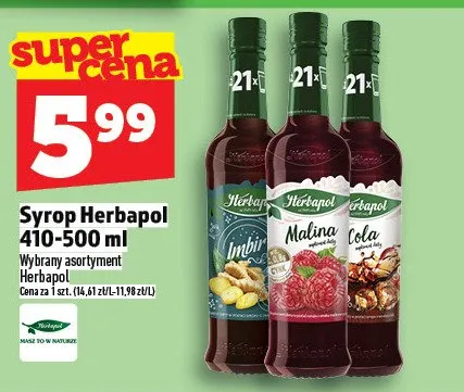 Syrop herbapol promocja w TOPAZ