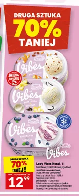 Lody Vibes Koral promocja w Twój Market