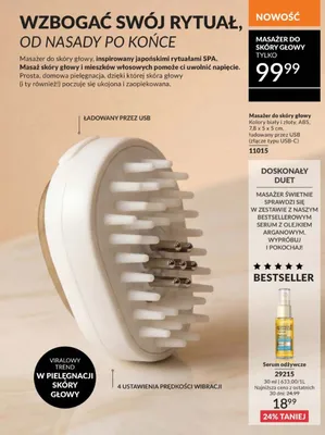 Masażer do skóry głowy Avon promocja w AVON