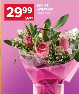 Bukiet kwiatów 2 lilia promocja w Stokrotka
