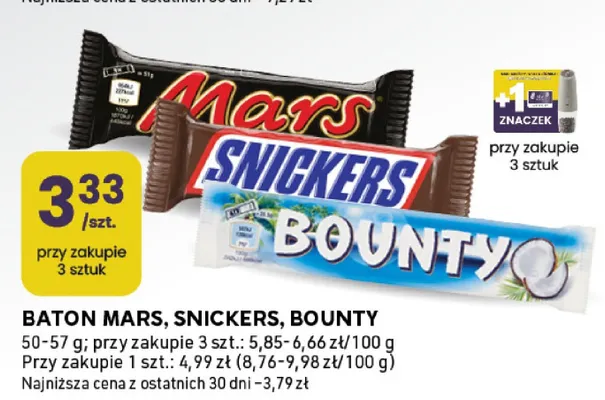 Baton Bounty promocja w Stokrotka