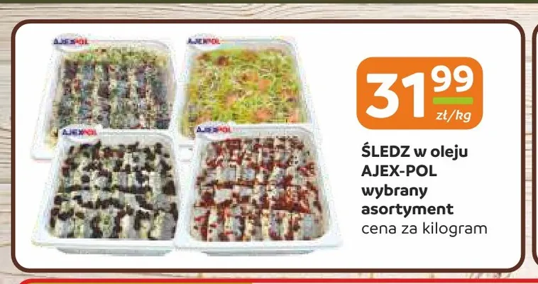 Śledź w oleju Ajex-Pol promocja w Społem Częstochowa