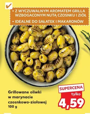 Oliwki grillowane w marynacie czosunkowo-ziołowej promocja w Kaufland