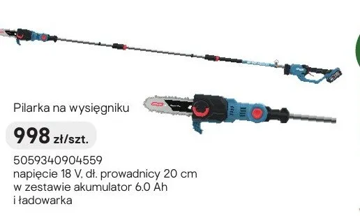 Pilarka na wysięgniku promocja w Castorama
