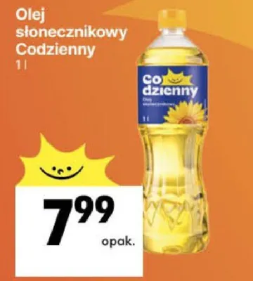 Olej słonecznikowy promocja w Delikatesy Centrum