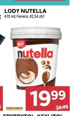 Lody Nutella promocja w Stokrotka