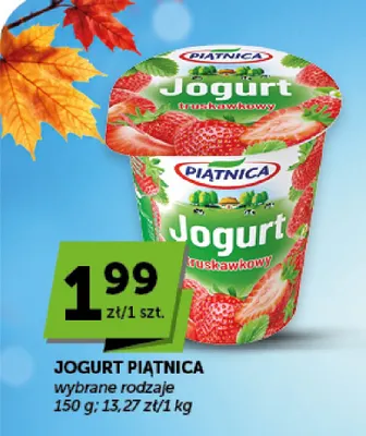 Jogurt Piątnica promocja w Groszek
