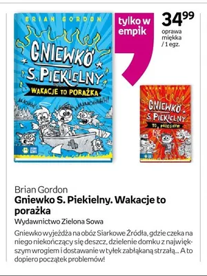 Książka Gniewko S. Piekielny. Wakacje to porażka promocja w Dzień Dziecka