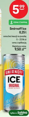 Napój alkoholowy Ice promocja w Żabka