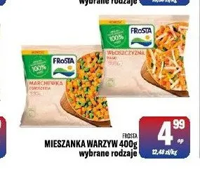 Mieszanka warzyw Frosta włoszczyzna promocja w Tomi Markt