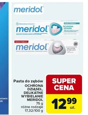 Pasta do zębów MERIDOL promocja w Carrefour