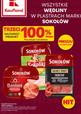 Szynka Sokoliki Sokołów promocja w Kaufland