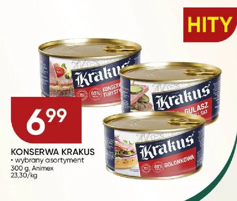 Konserwa Krakus golonkowa promocja w Chata Polska