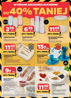 Dwupoziomowa obrotowa taca plastikowa promocja w Netto