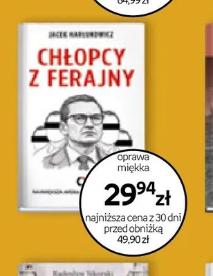 Książka Chłopcy z ferajny Jacek Harłukowicz promocja w Empik