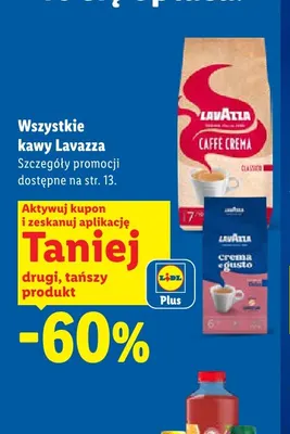 Kawa Lavazza Caffè Crema Classico promocja w Lidl