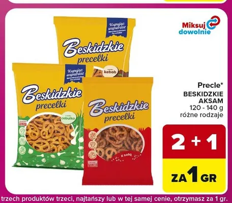 Precle Beskidzkie Aksam cebulka promocja w Carrefour Express