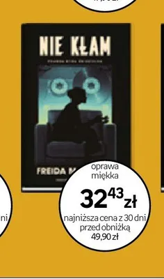 Książka Nie kłam Freida McFadden promocja w Empik