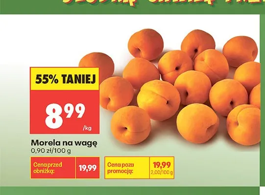 Morela na wagę promocja w Biedronka