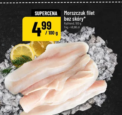 Filet morszczuk bez skóry promocja w POLOmarket