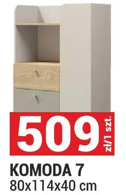 Komoda 7 promocja w Merkury Market