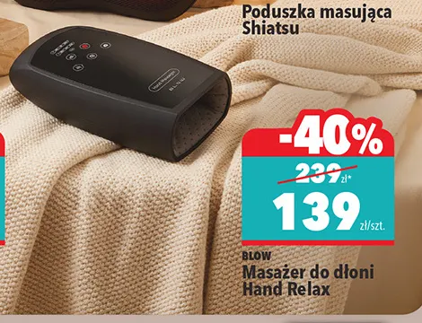 Masażer do dłoni Blow Hand Relax promocja w Biedronka