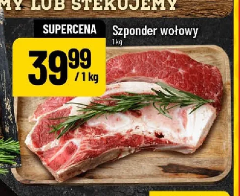 Szponder wołowy promocja w POLOmarket
